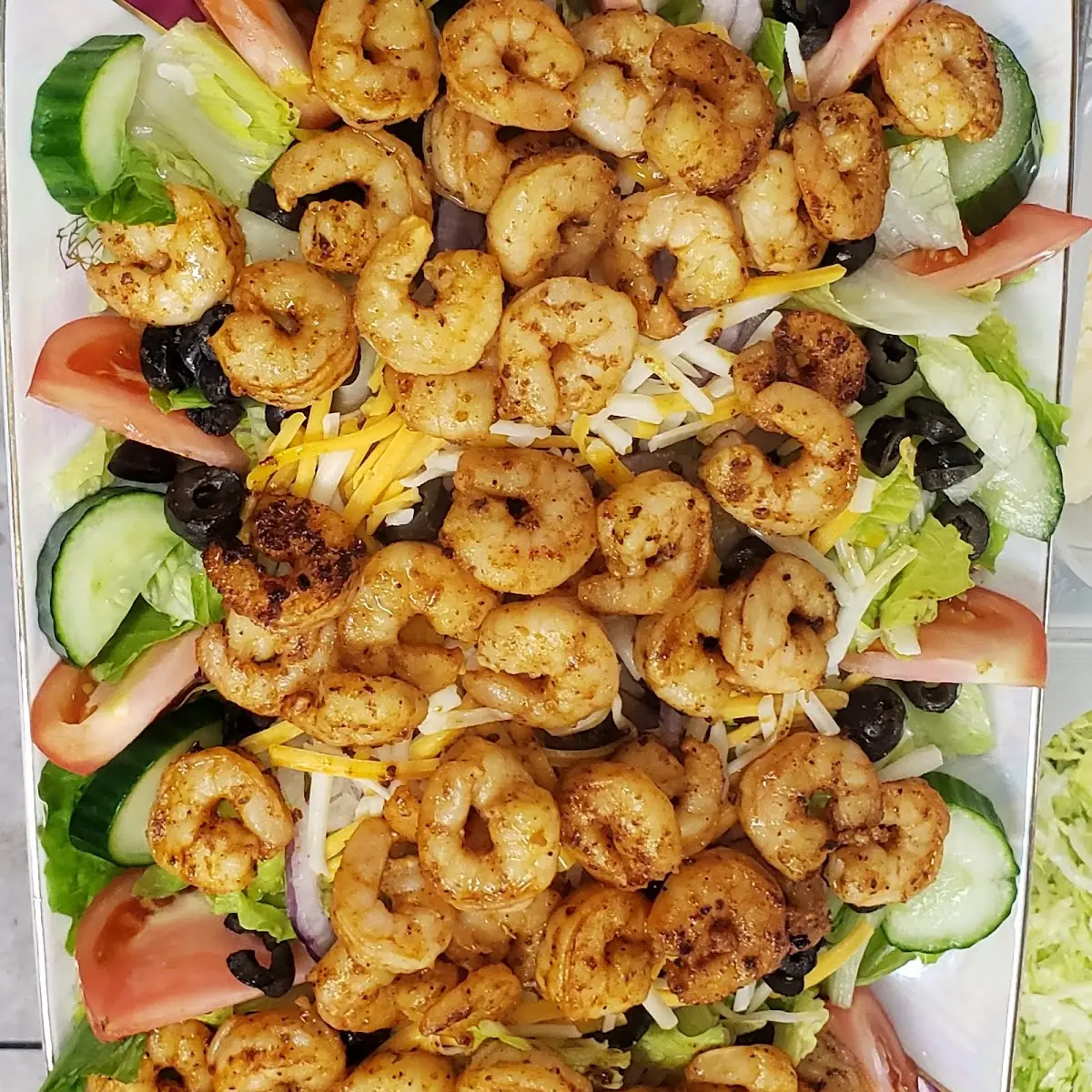 Grilled Shrimp Salad