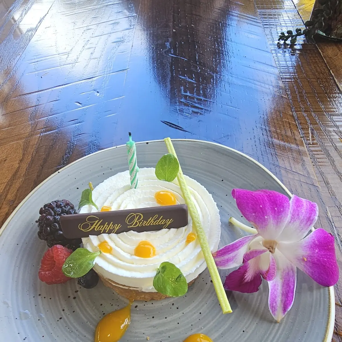 Passion Fruit Dessert