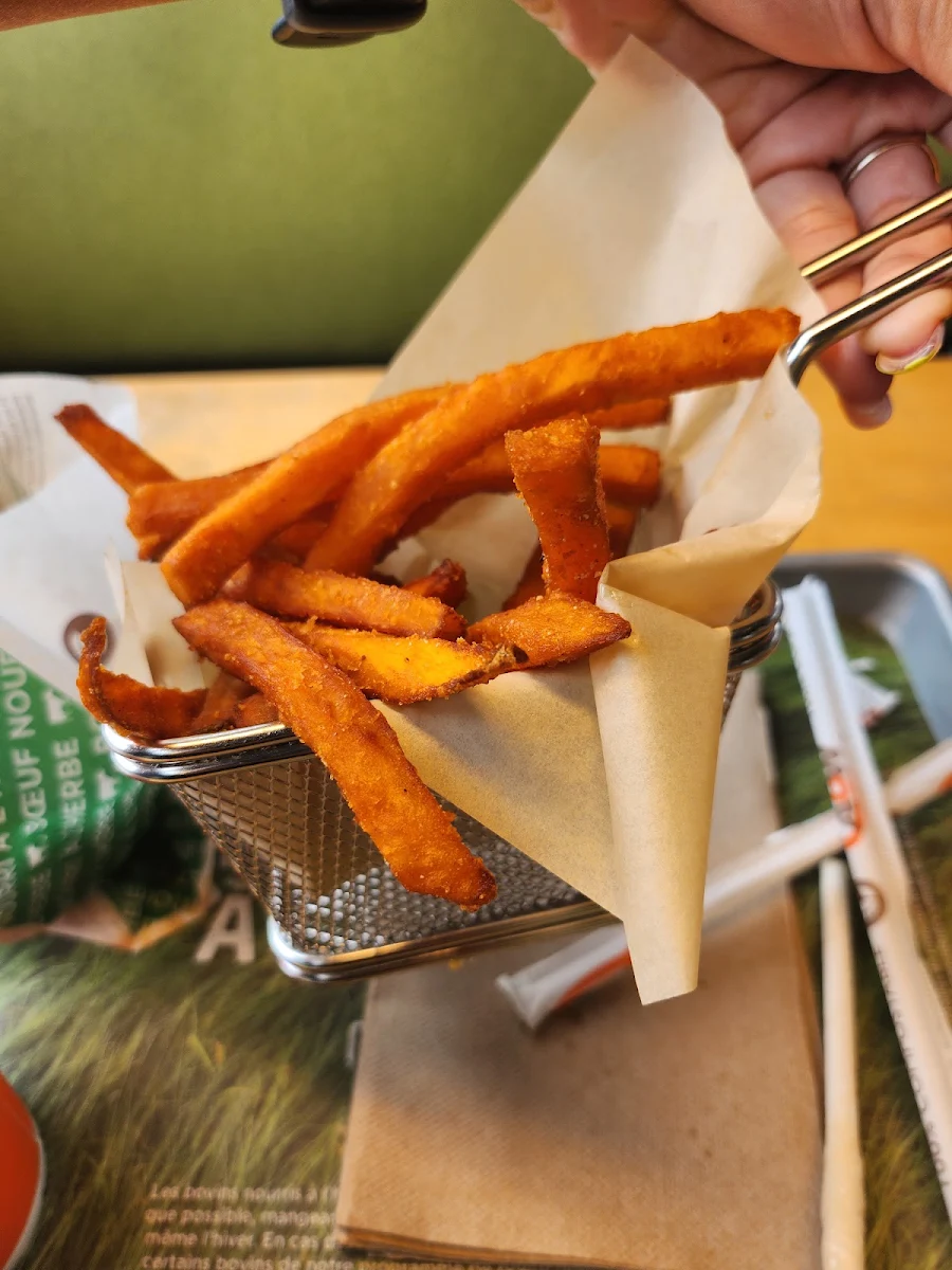 Frites Patates Douces