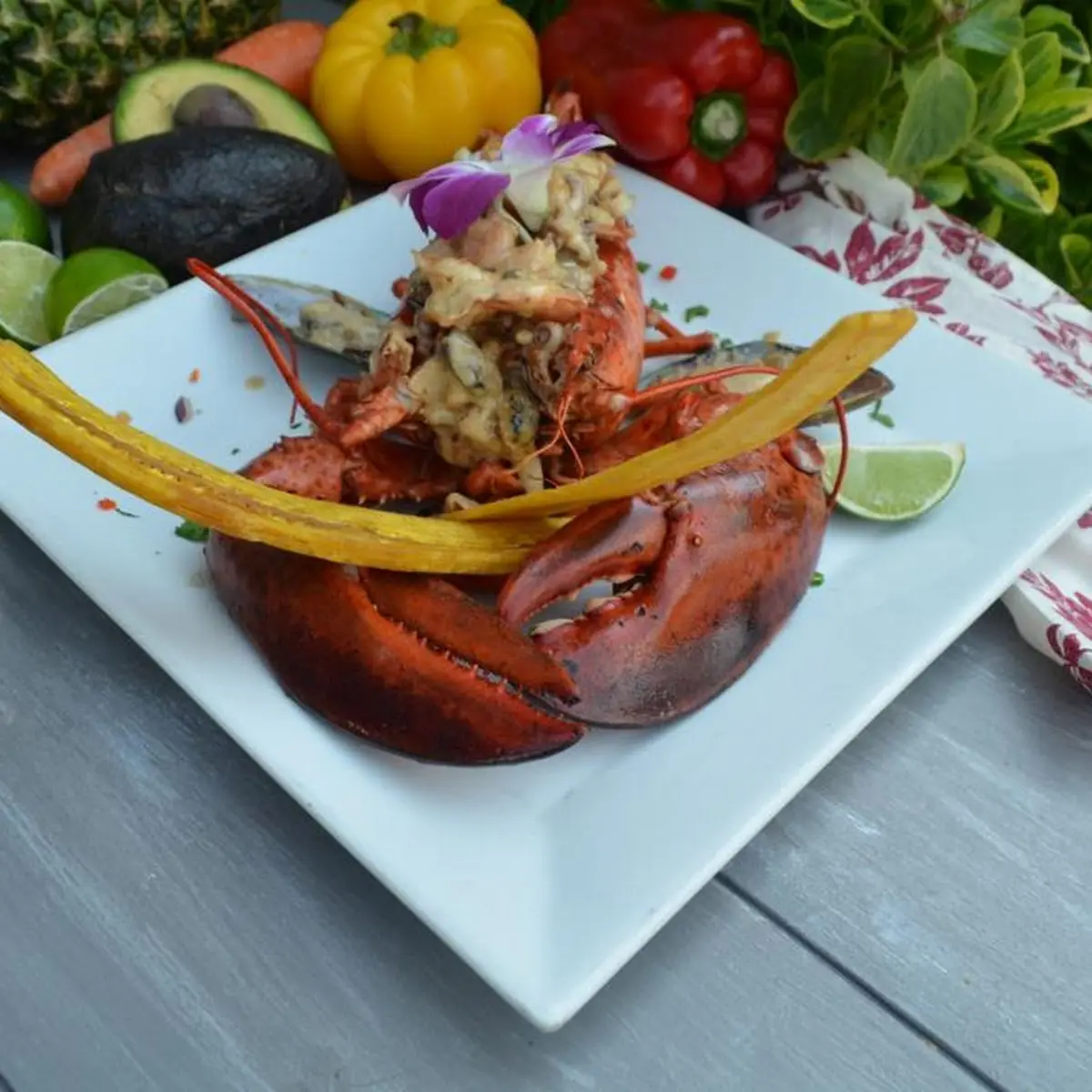 Langosta Rellena De Marisco