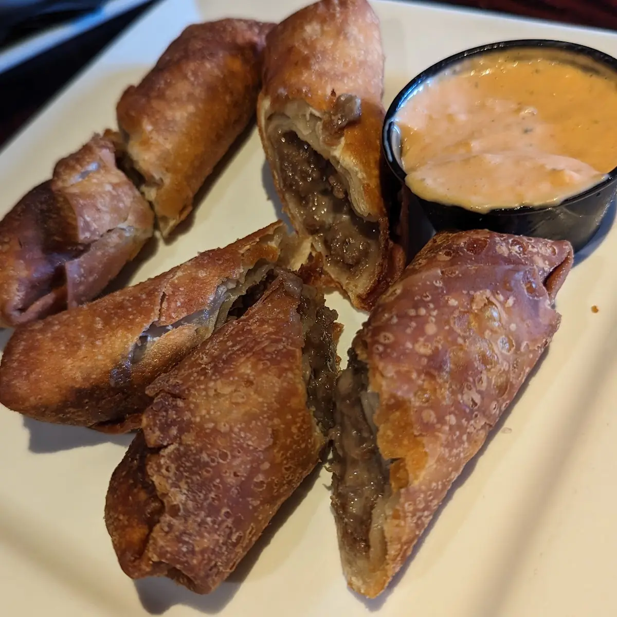 Steak and Cheese Eggrolls