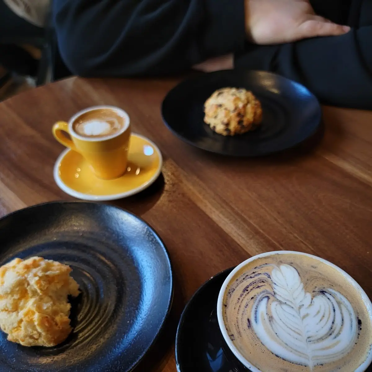 Lavender Latte Cheese Biscuit