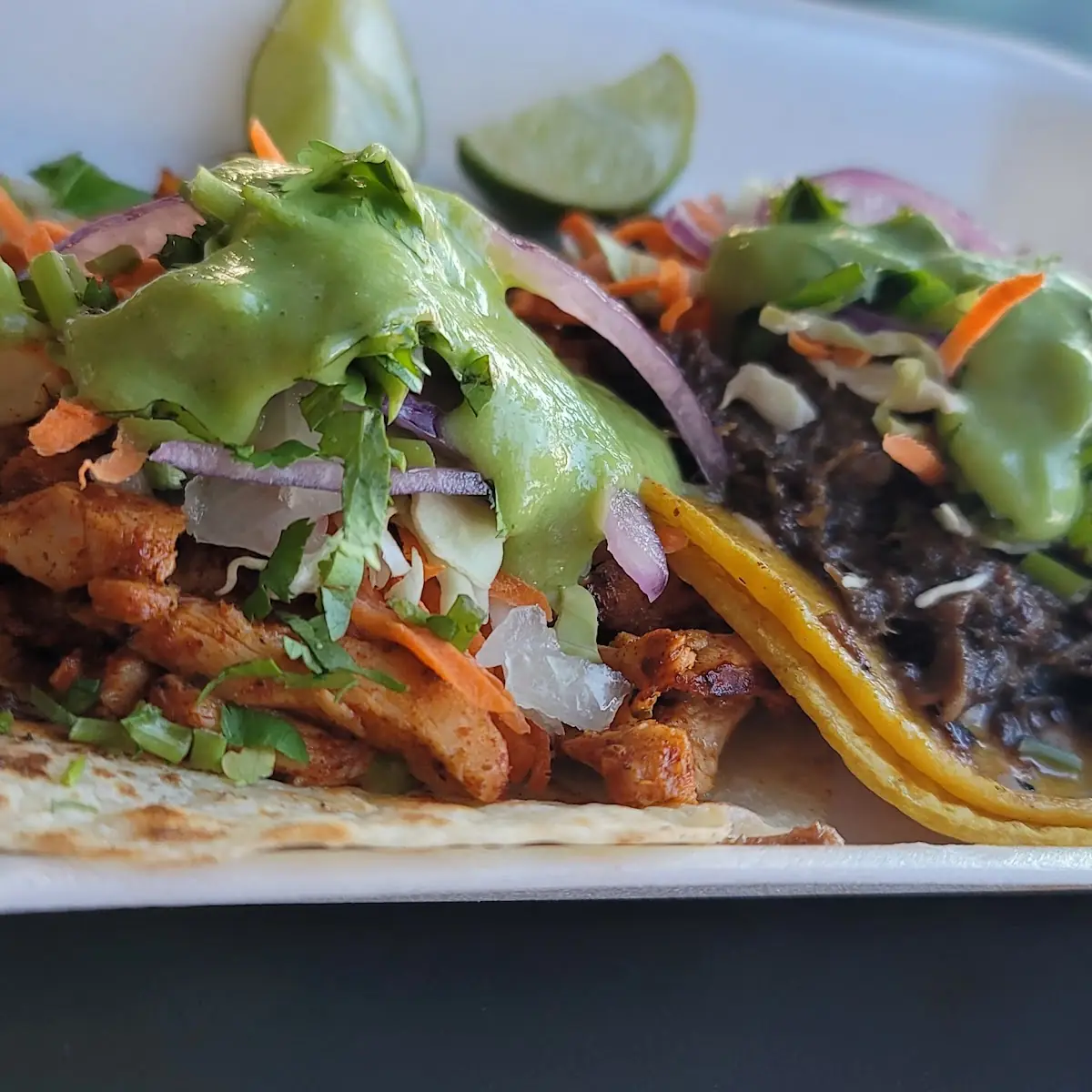 Pollo Asado Taco