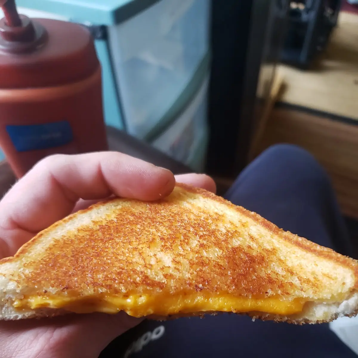 Chili Grilled Cheese Sandwich