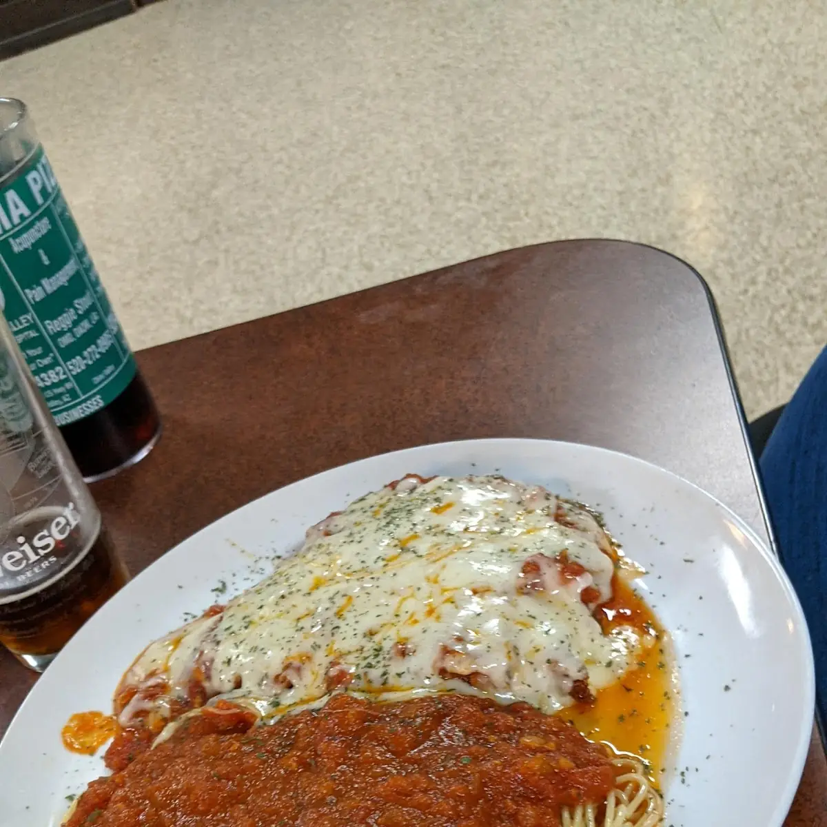 Chicken Parmesan with Spaghetti