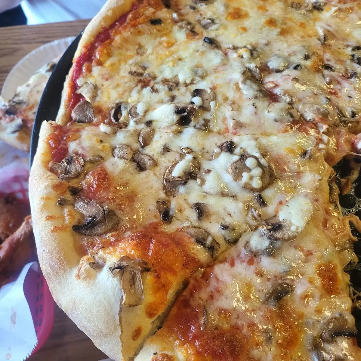 Mushroom Pizza