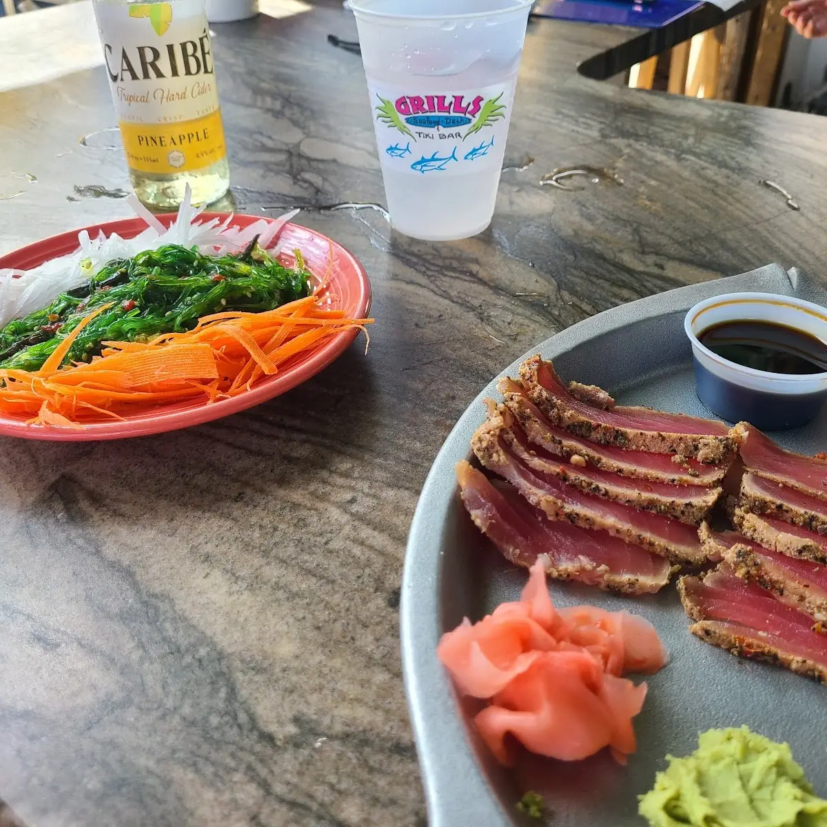 Pepper Seared Ahi Tuna