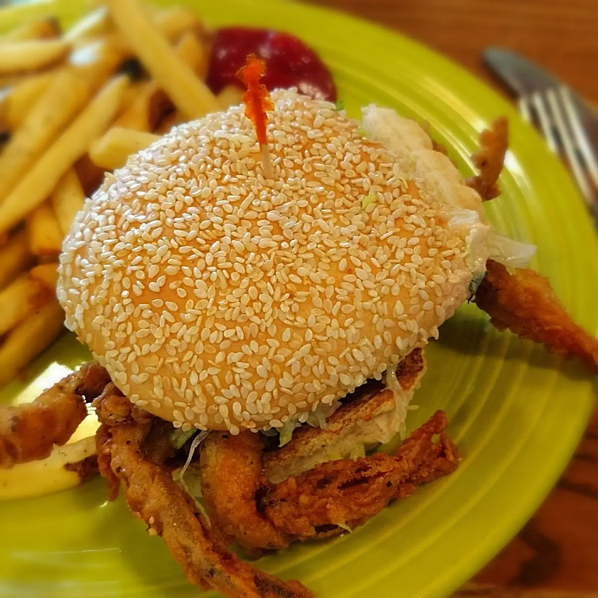 Soft Shell Crab Sandwich