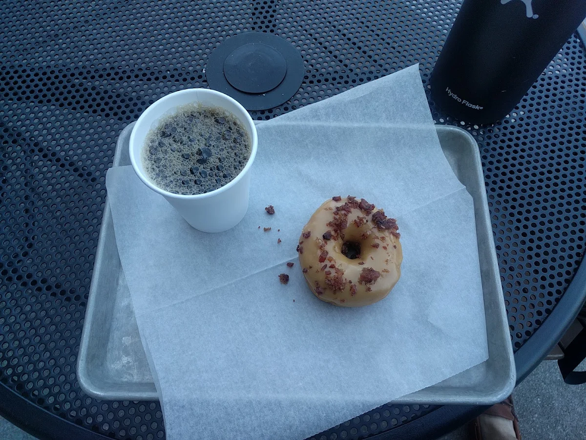 Bacon Salted Caramel Donut