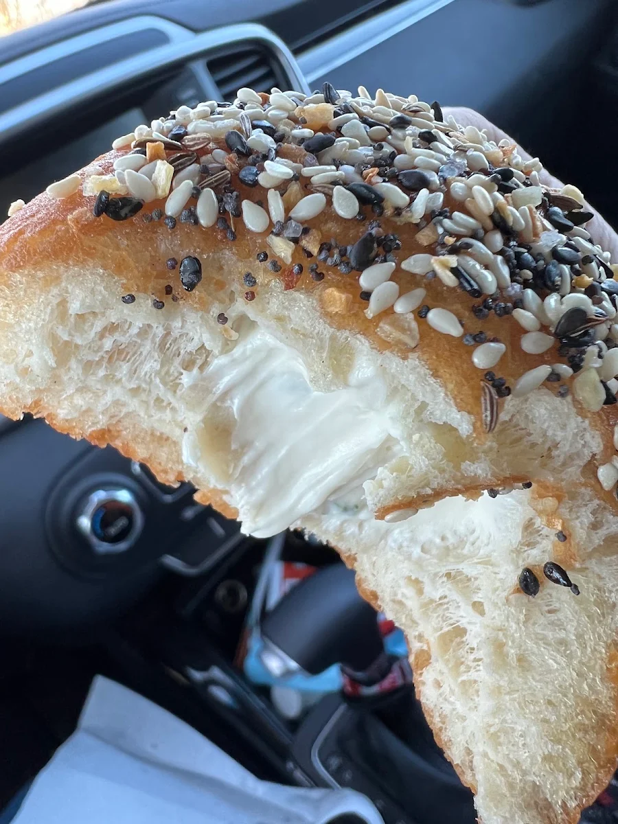 Everything Bagel Savory Donut