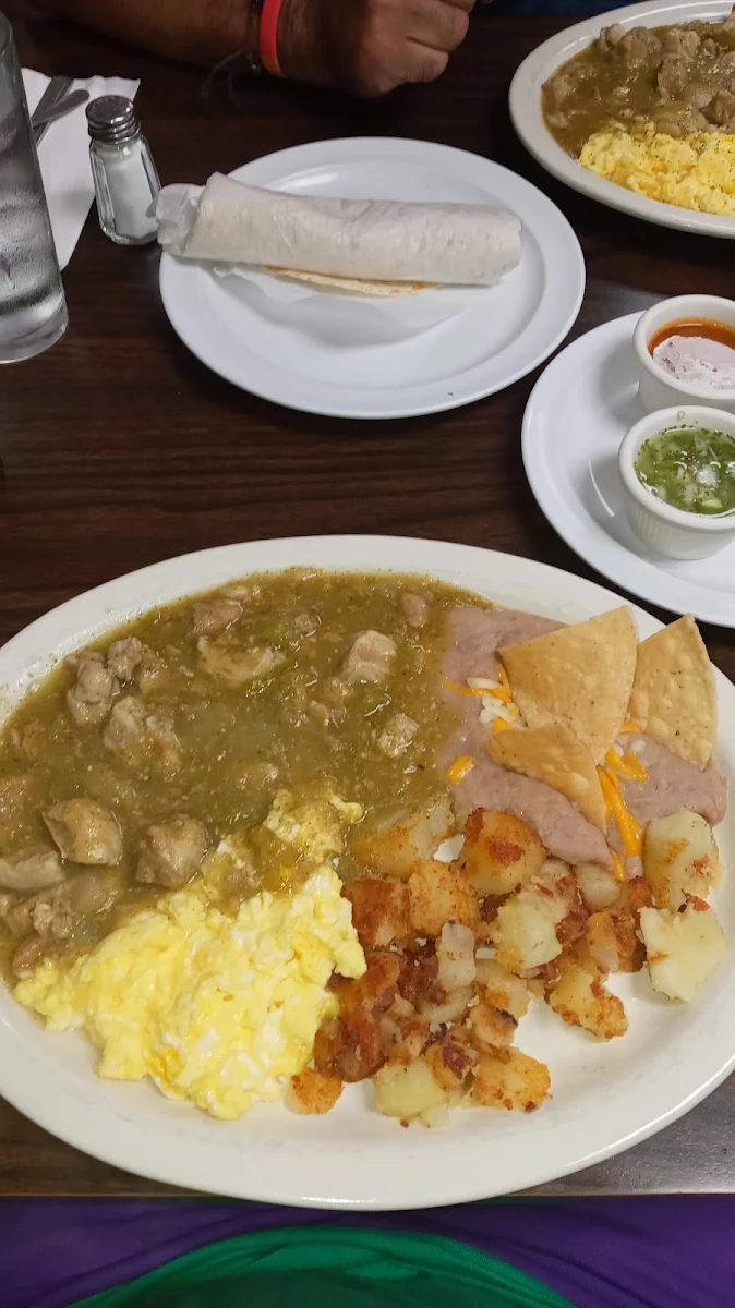 Chile Verde Breakfast Special