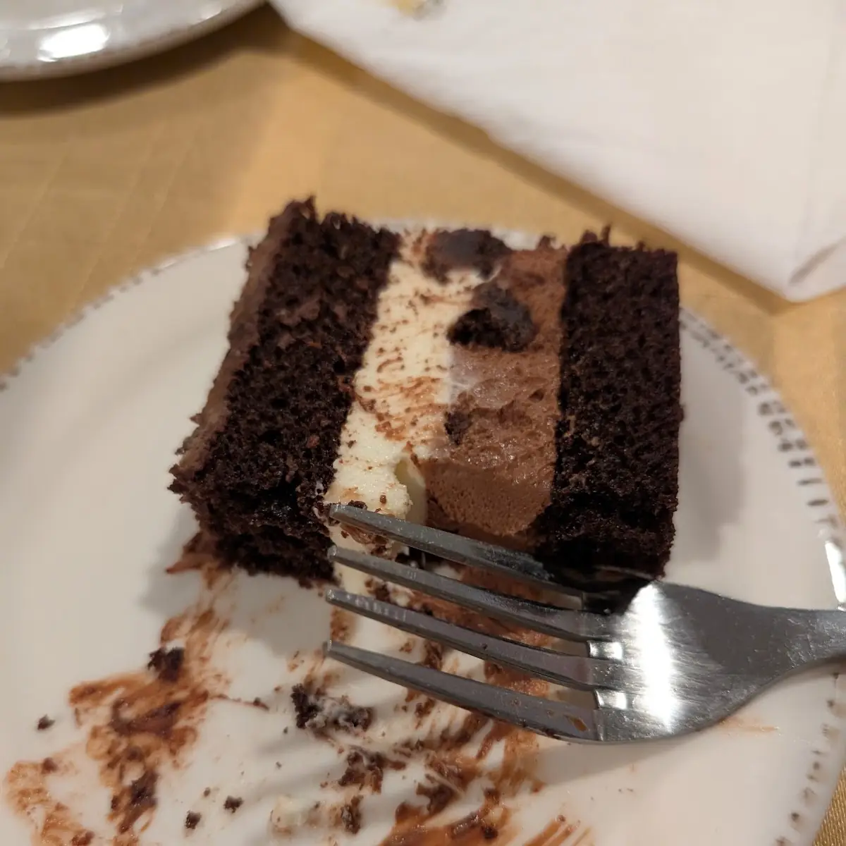 Triple Layer Chocolate Cake