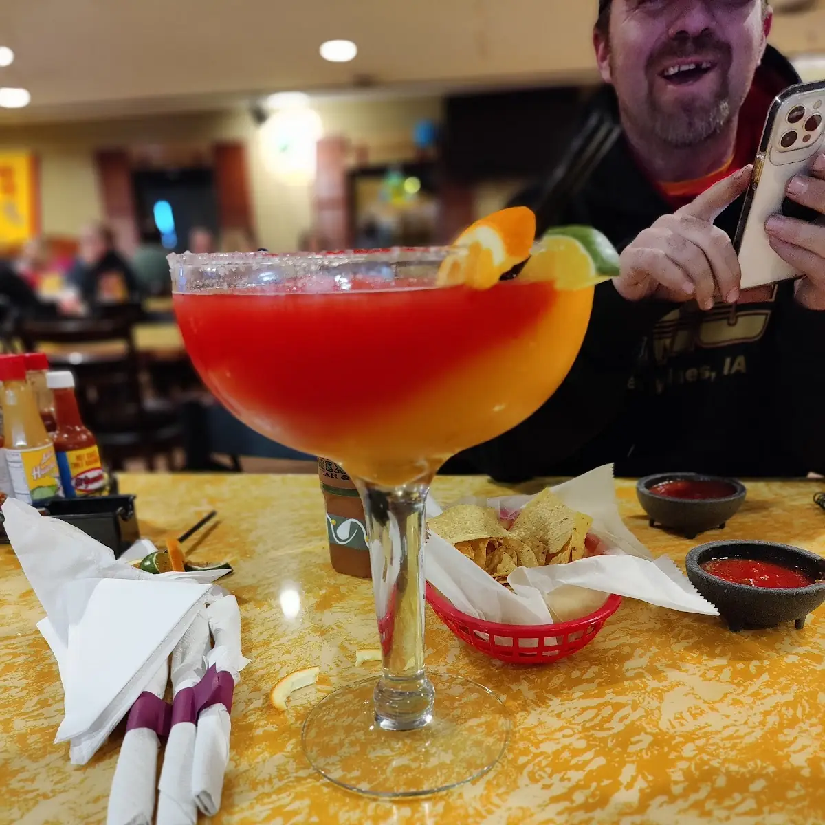 Strawberry Mango Margarita