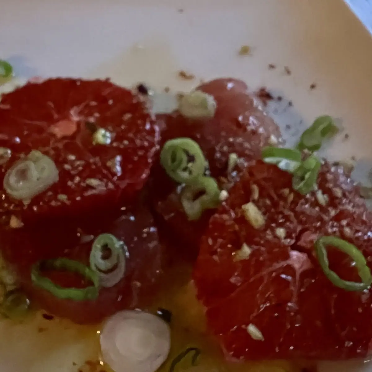Yellowfin Tuna Crudo