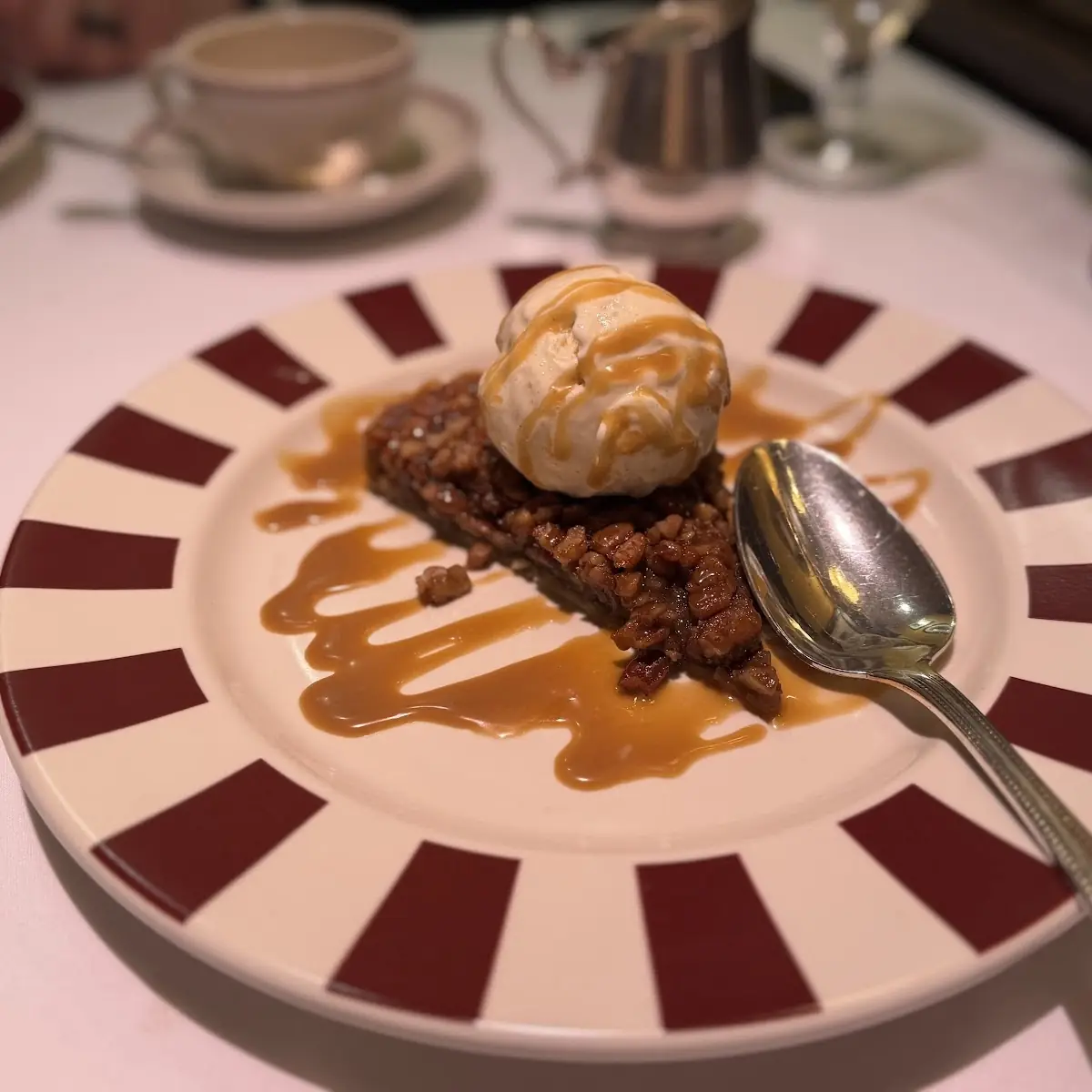 Warm Pecan Pie