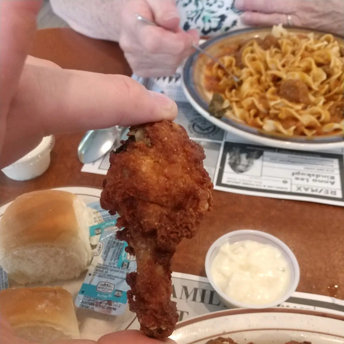Fried Chicken Dinner