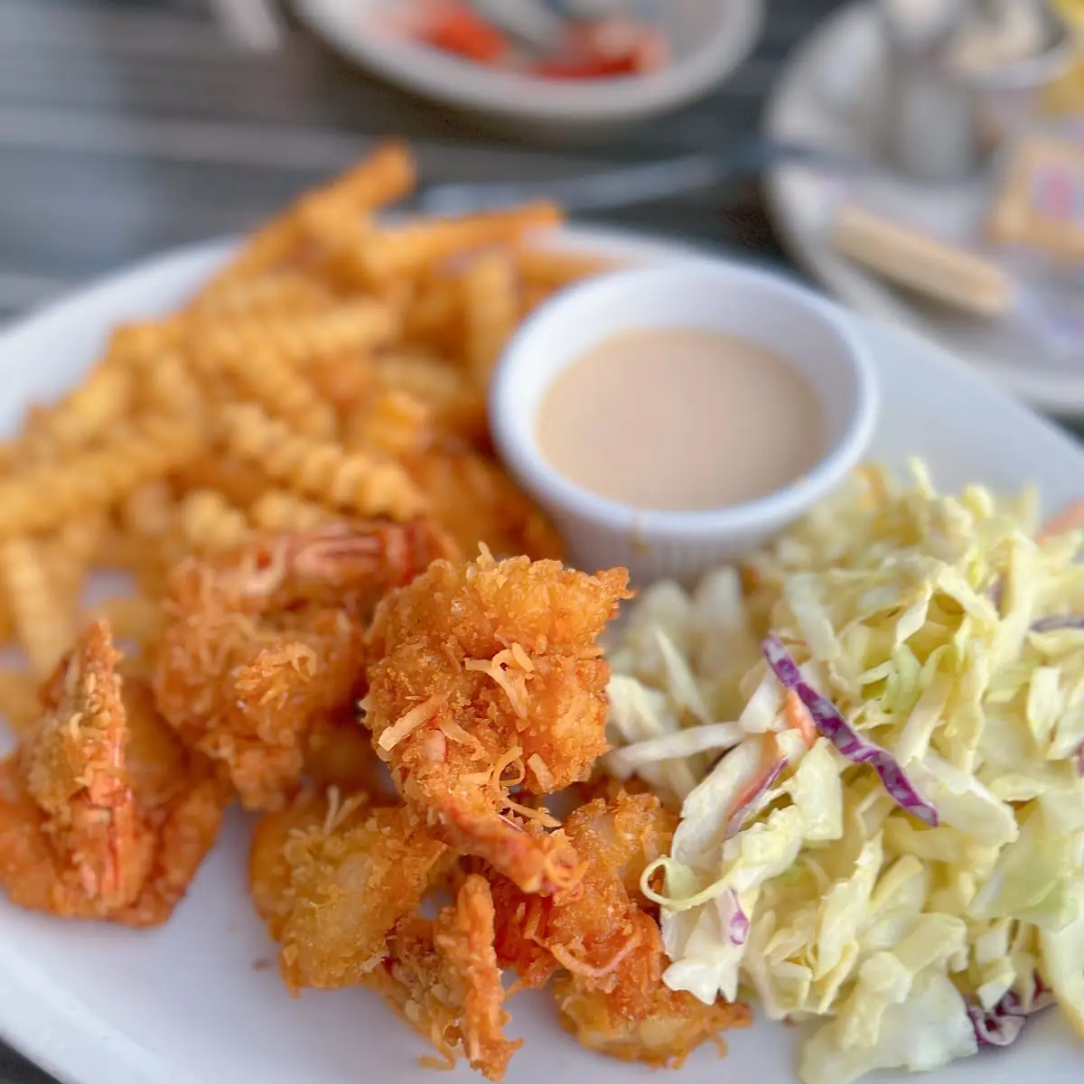 Coconut Shrimp Platter