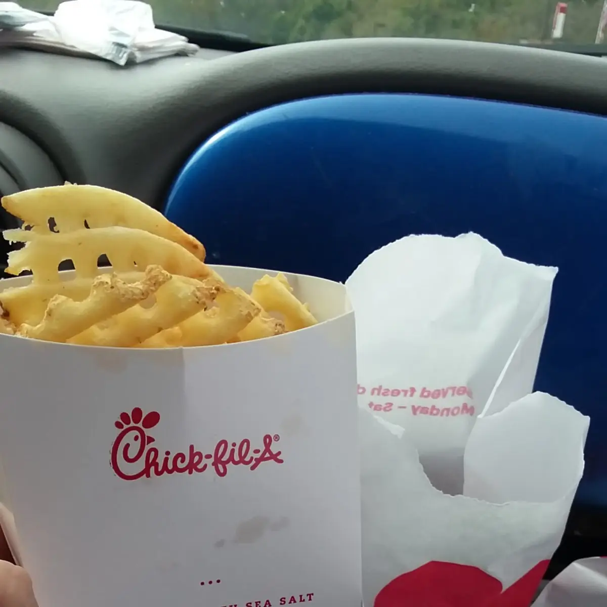 Chick-Fil-A Waffle Fries Small Size