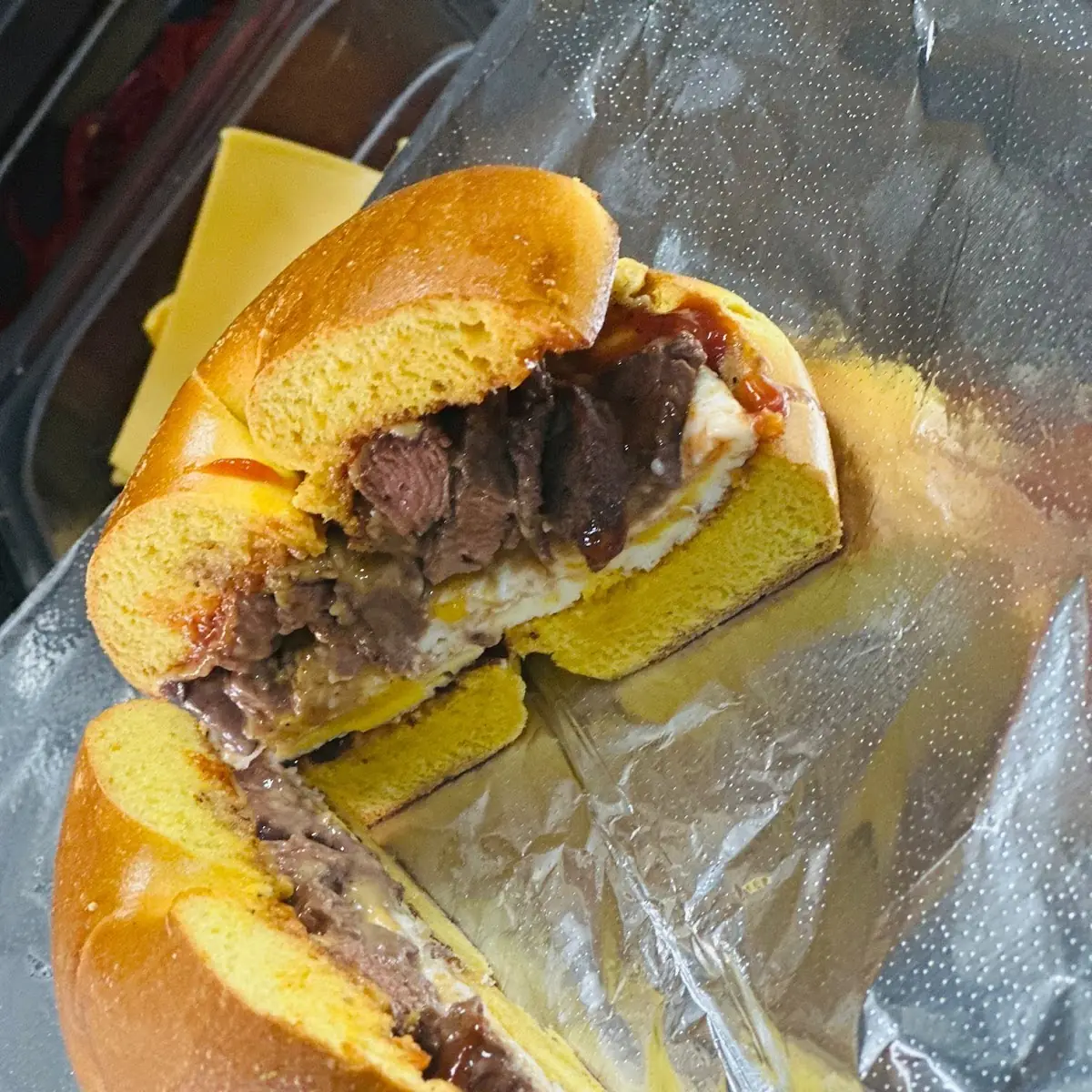 Steak Egg and Cheese