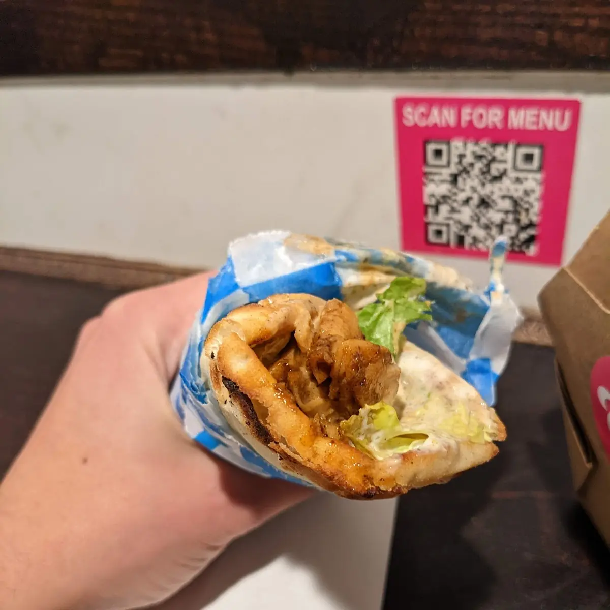 Jerk Chicken Gyro