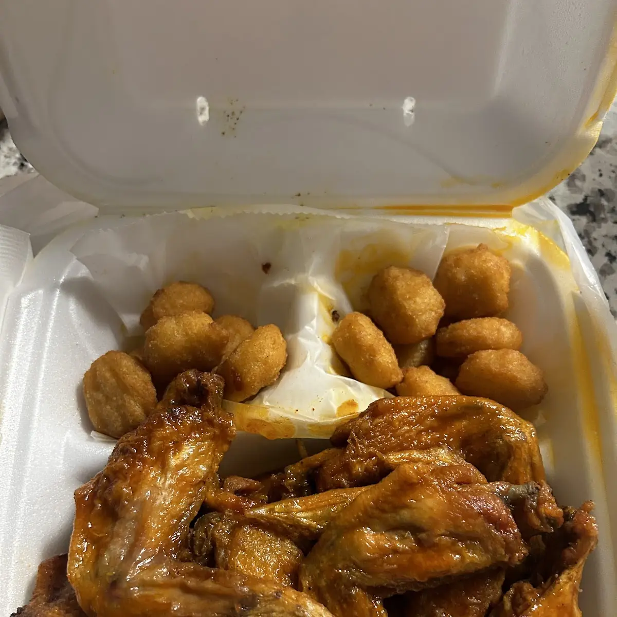 Side Buffalo Hot Garlic
