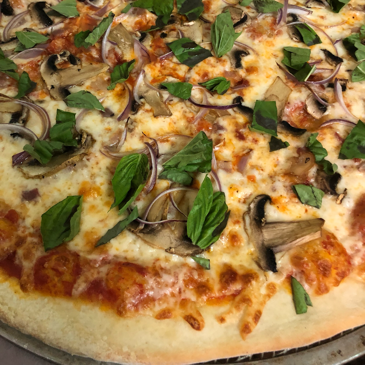 Mushroom Pizza