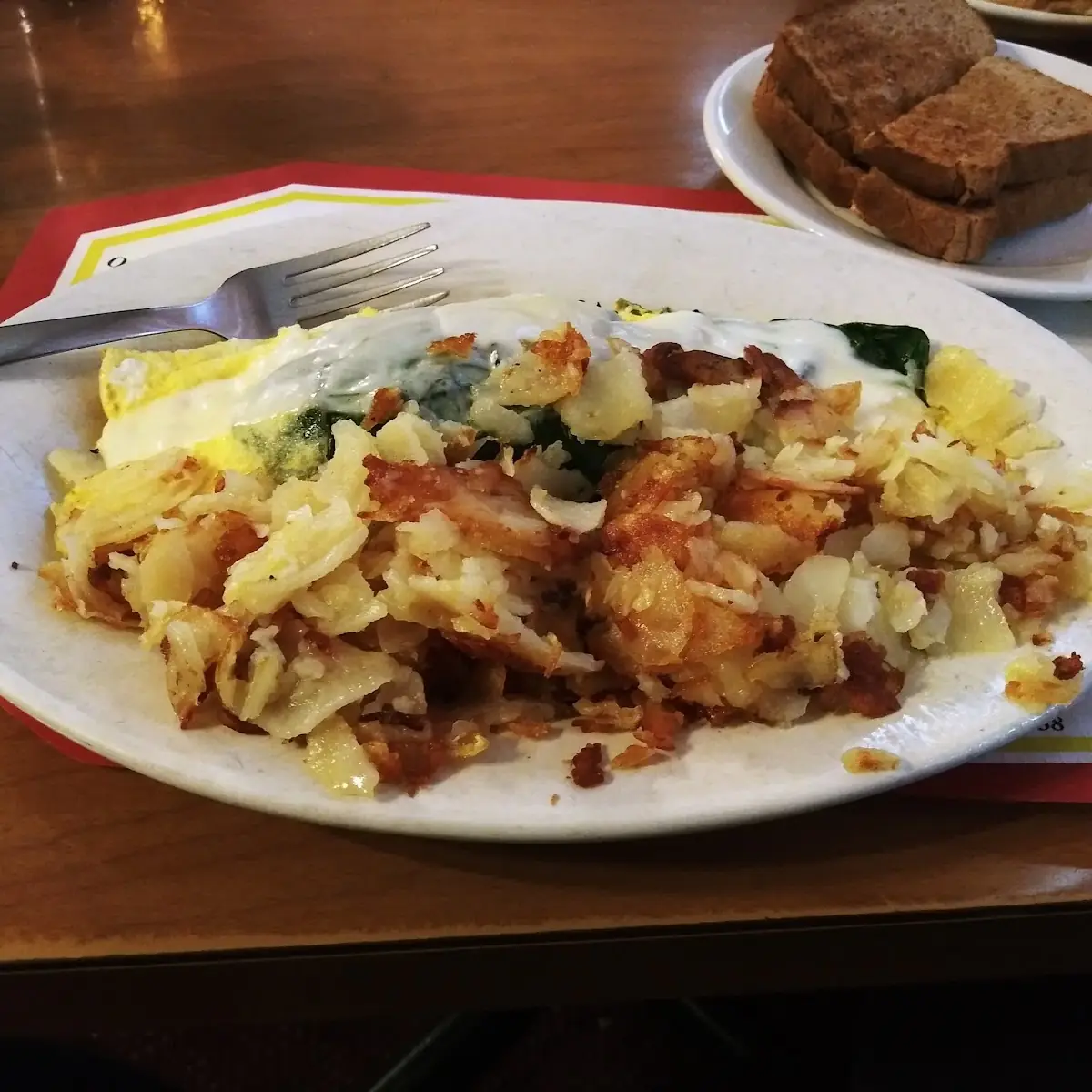 Spinach and Cheese Omelet