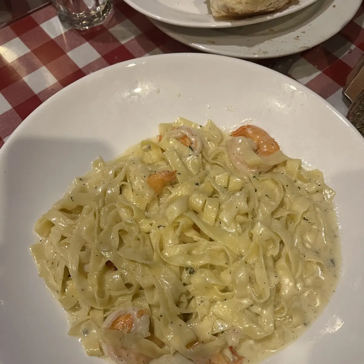 Shrimp Fettuccine Alfredo