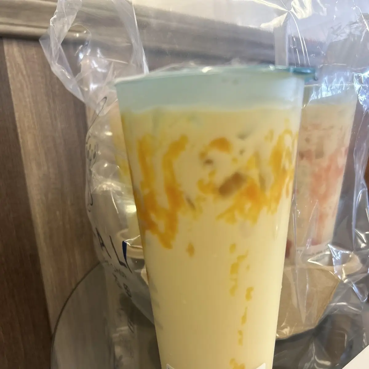 Pomegranate Milk Green Tea (红石榴奶绿）