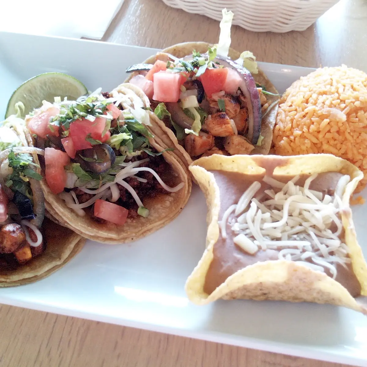 Chicken Pastor Tacos