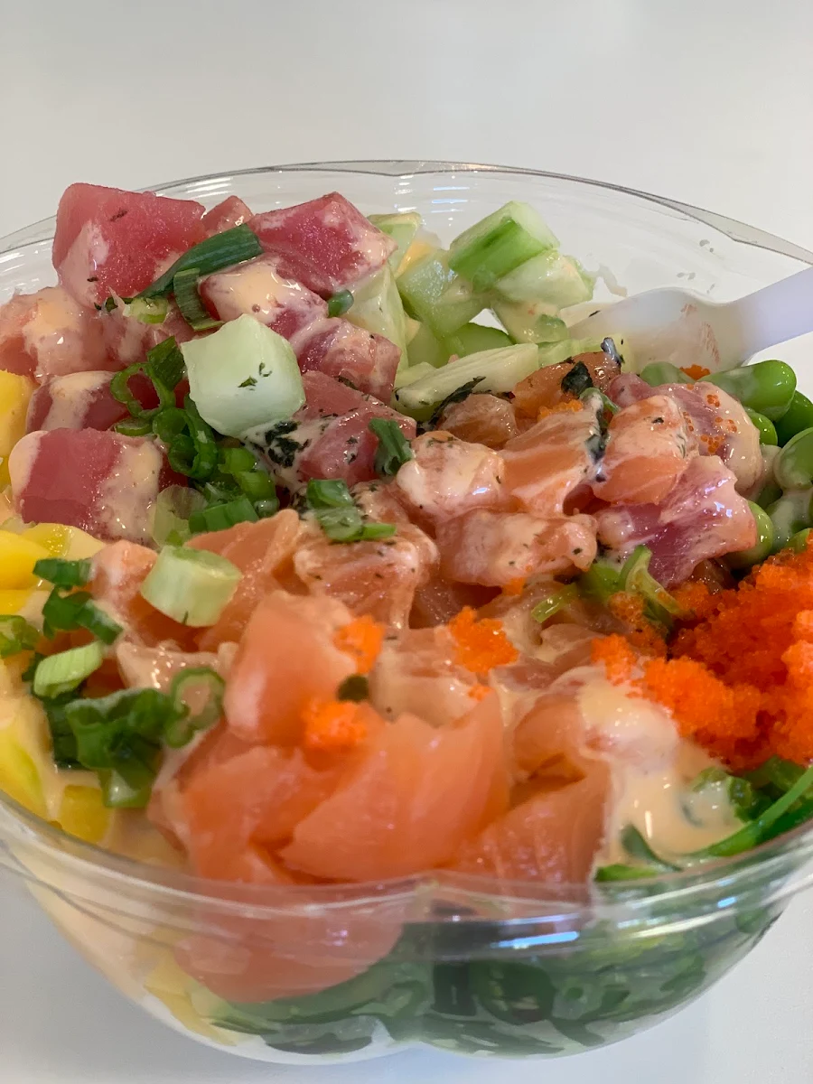 Assorted Tuna Poke Bowls