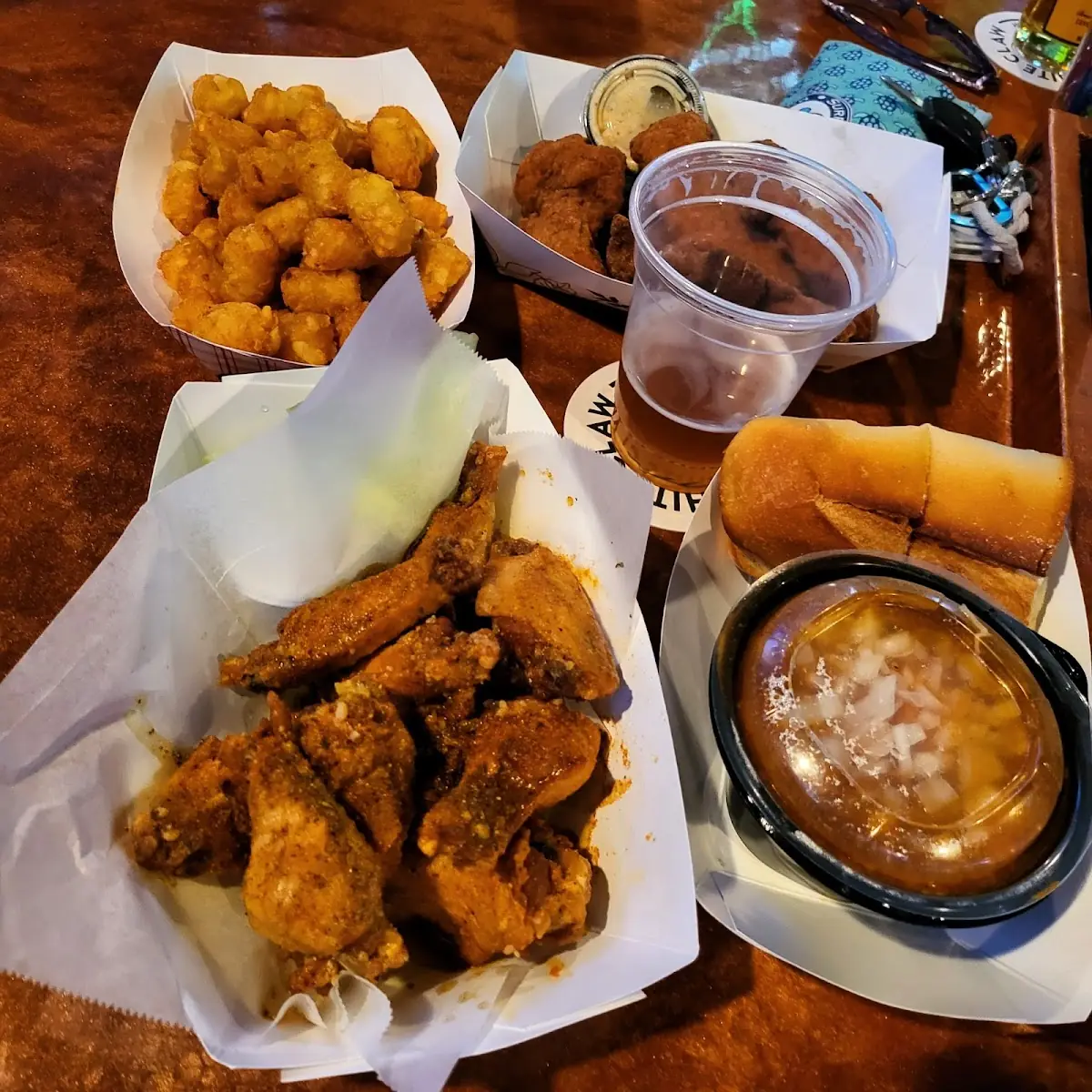 Chicken Wings Chicken Tenders Chili