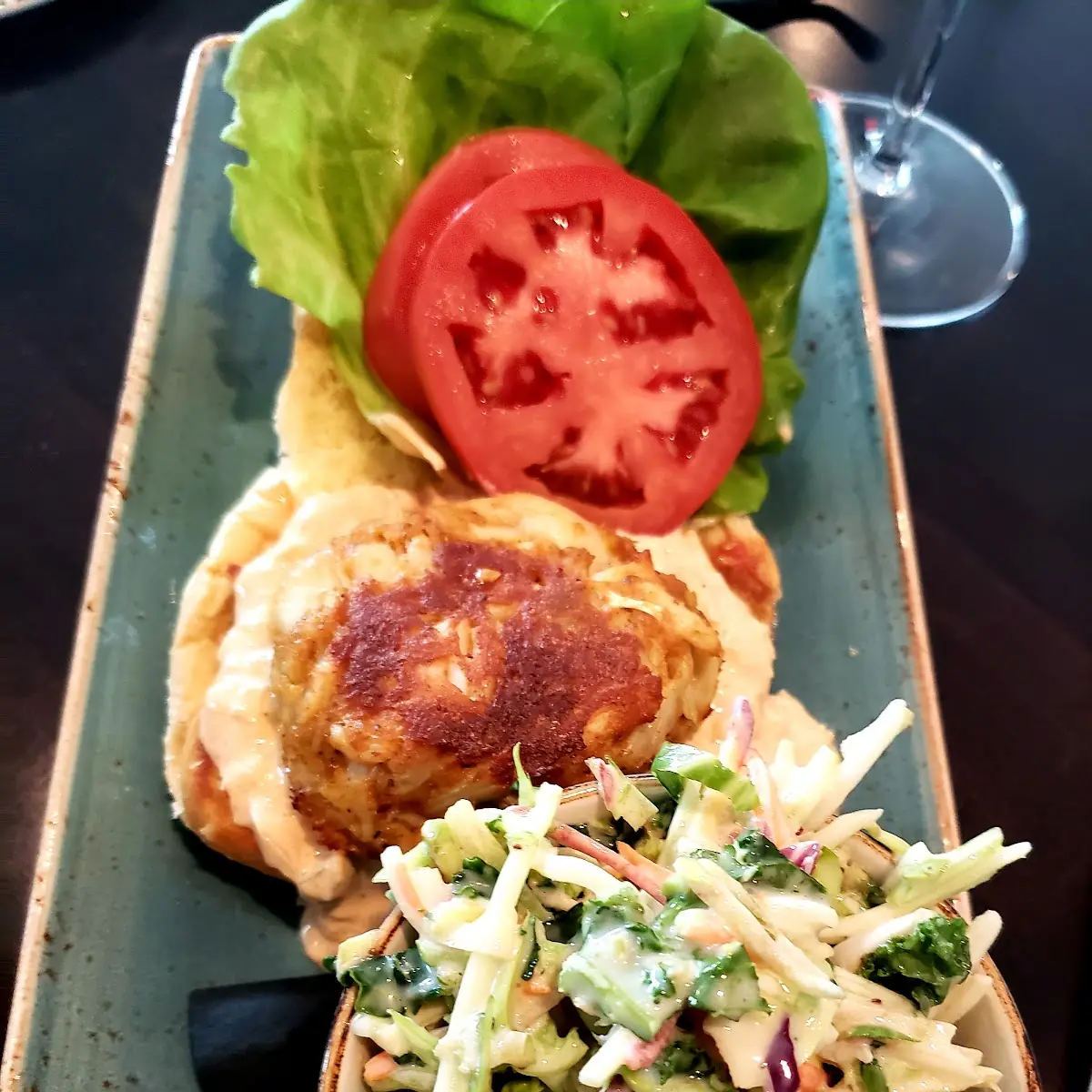 Crab Cake Sandwich
