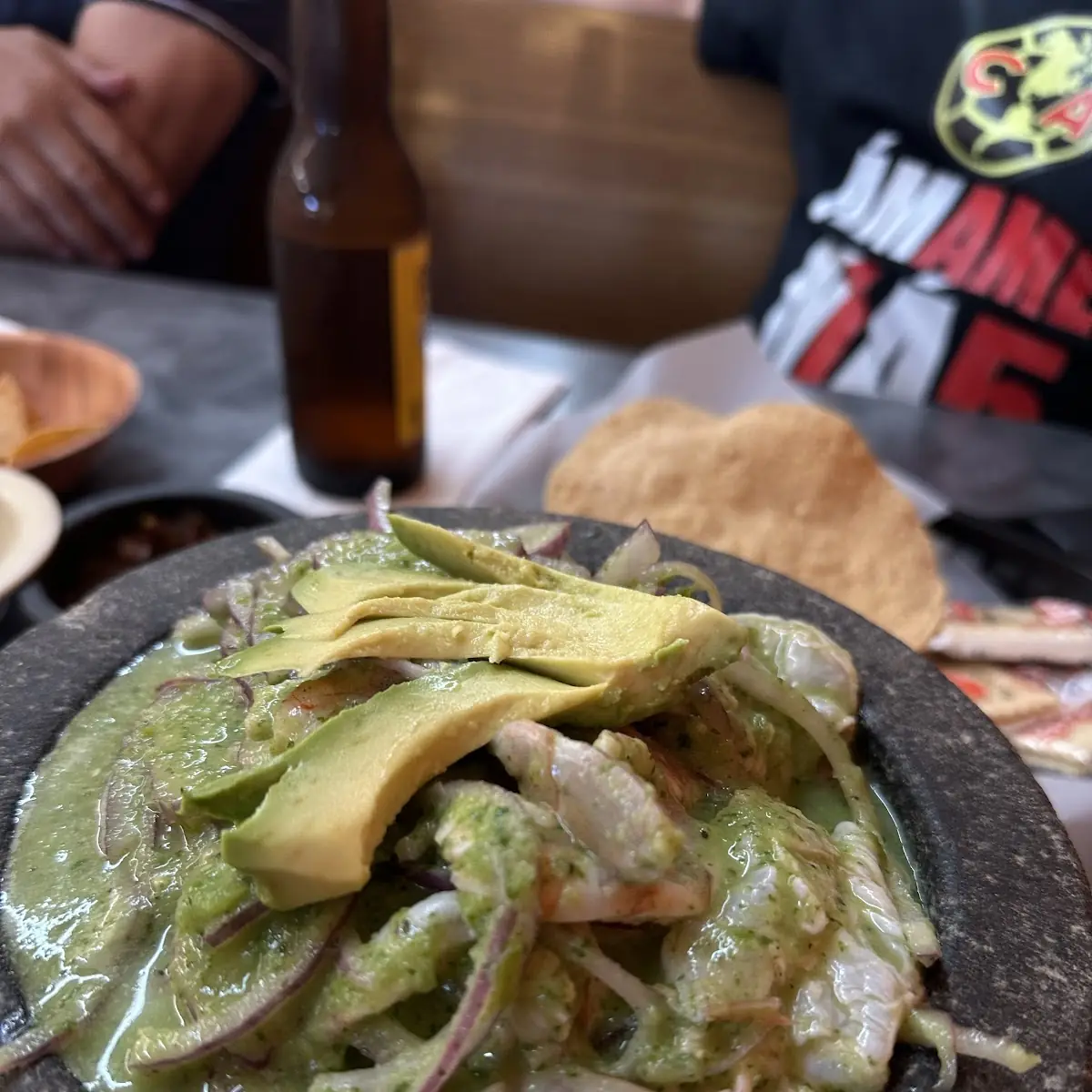 Camarones Aguachile Aguachile Shrimp