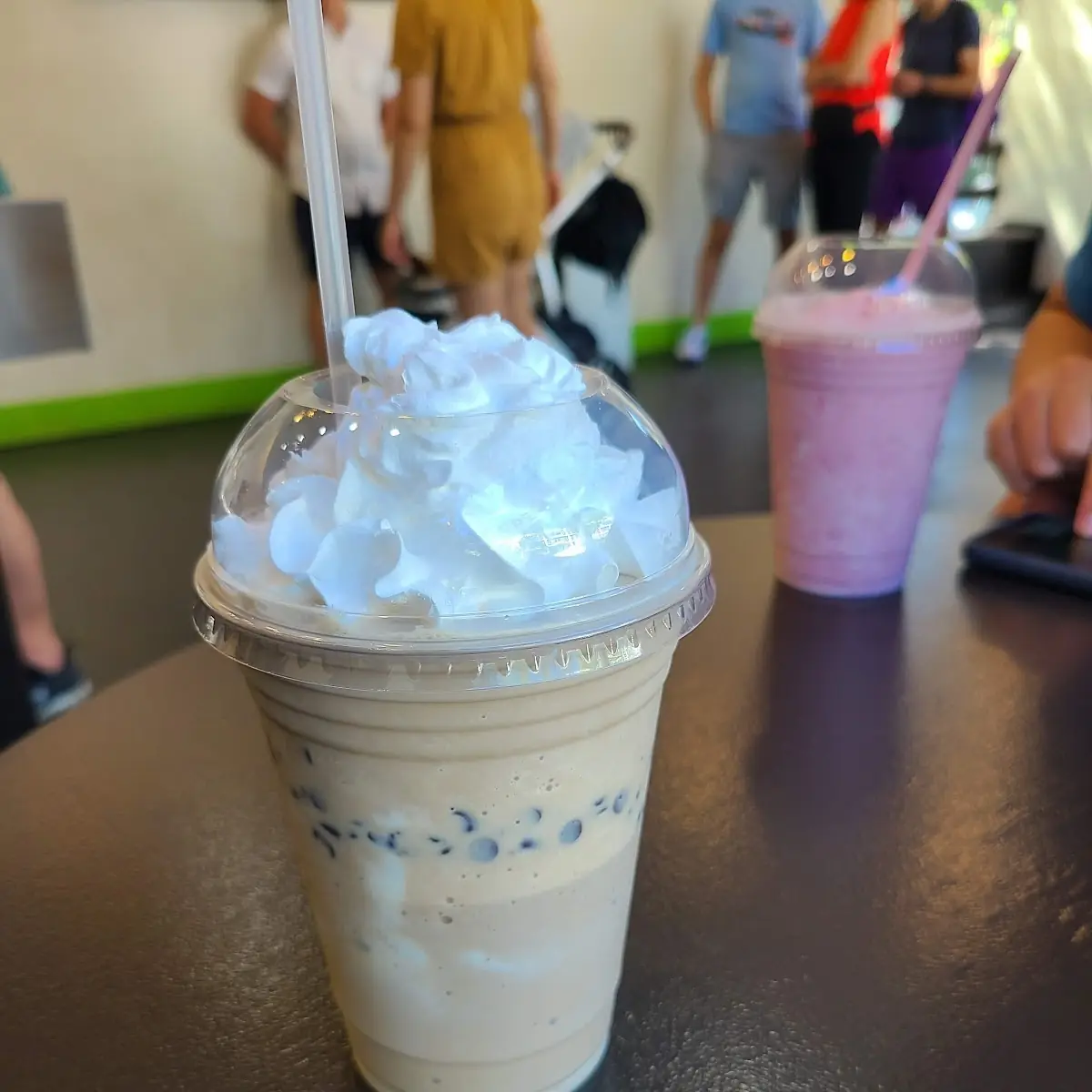 Coffee Milkshake with Chocolate Chips