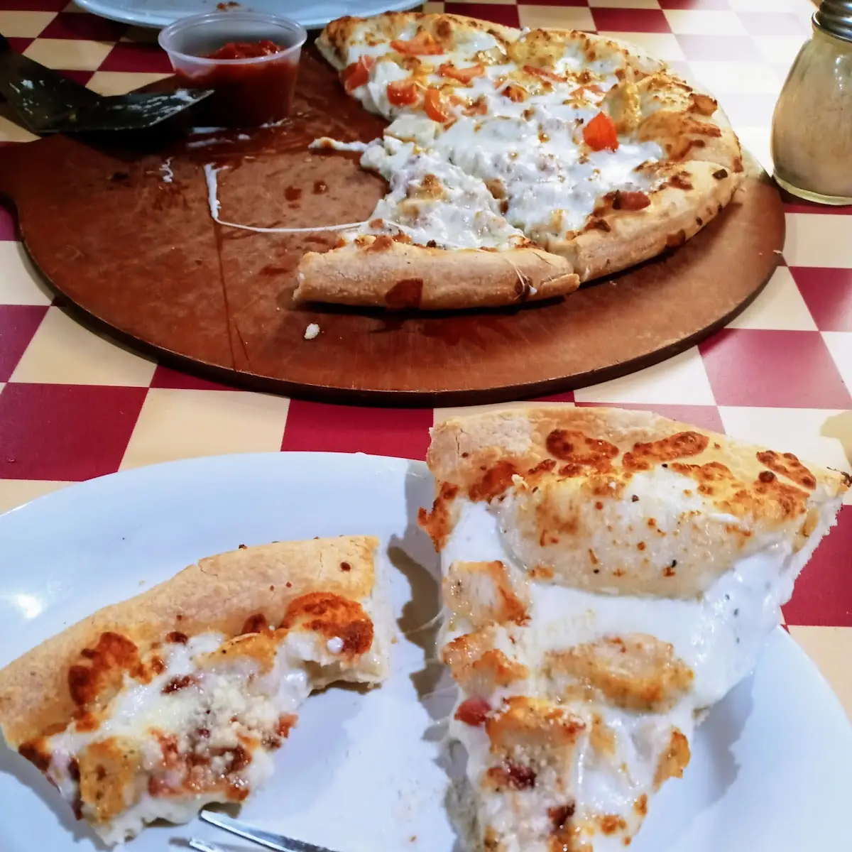 Chicken Bacon Ranch Pizza