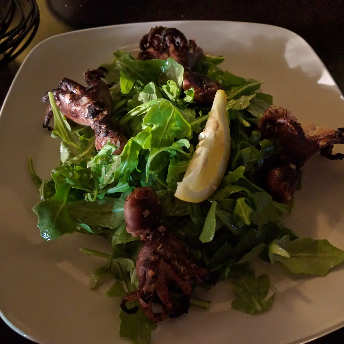Grilled Baby Octopus
