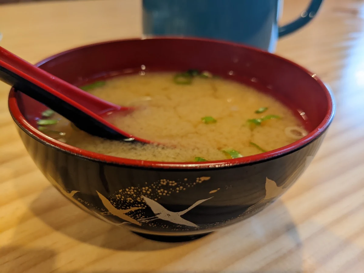 Kani Miso Soup, Sushi Kumo