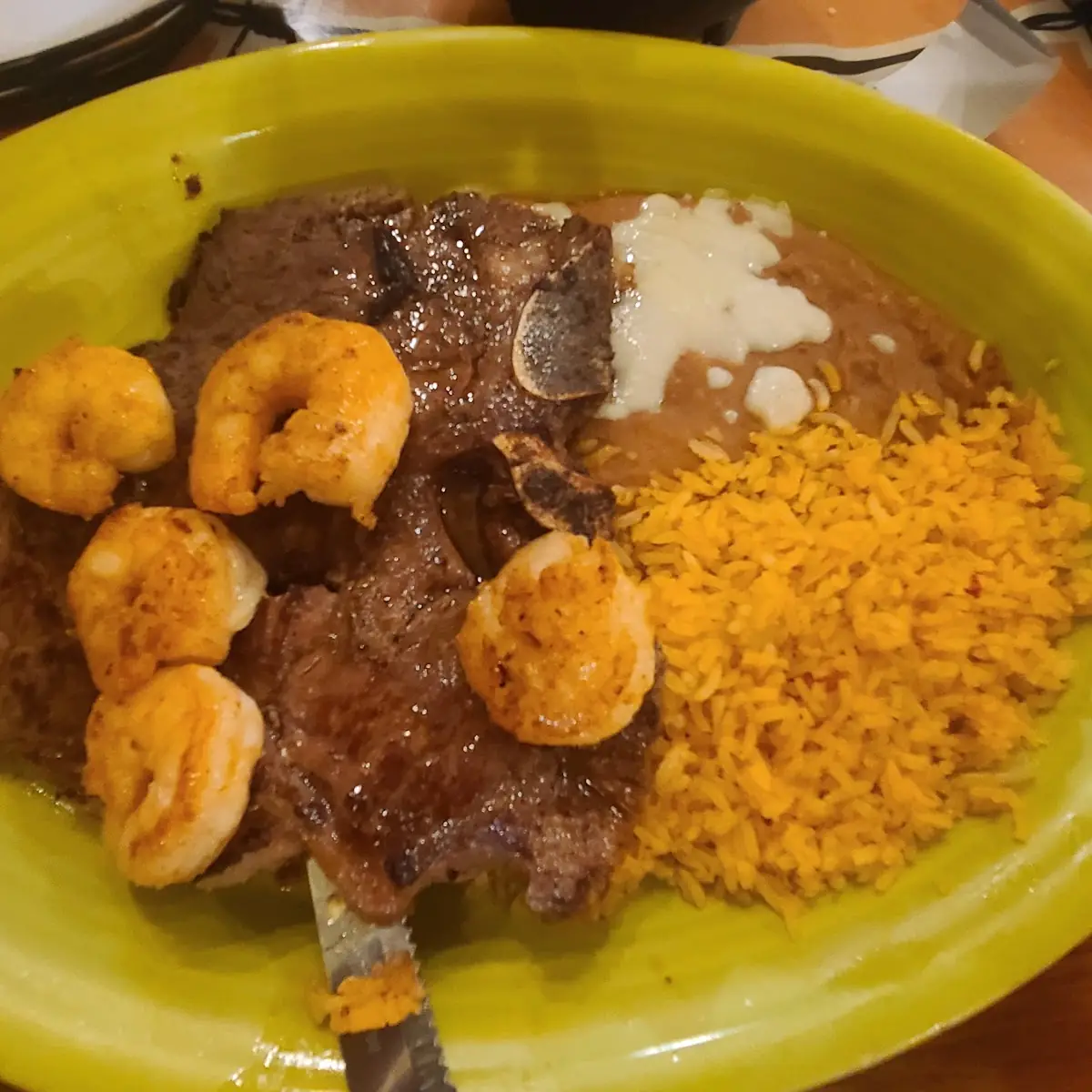 Steak and Shrimp