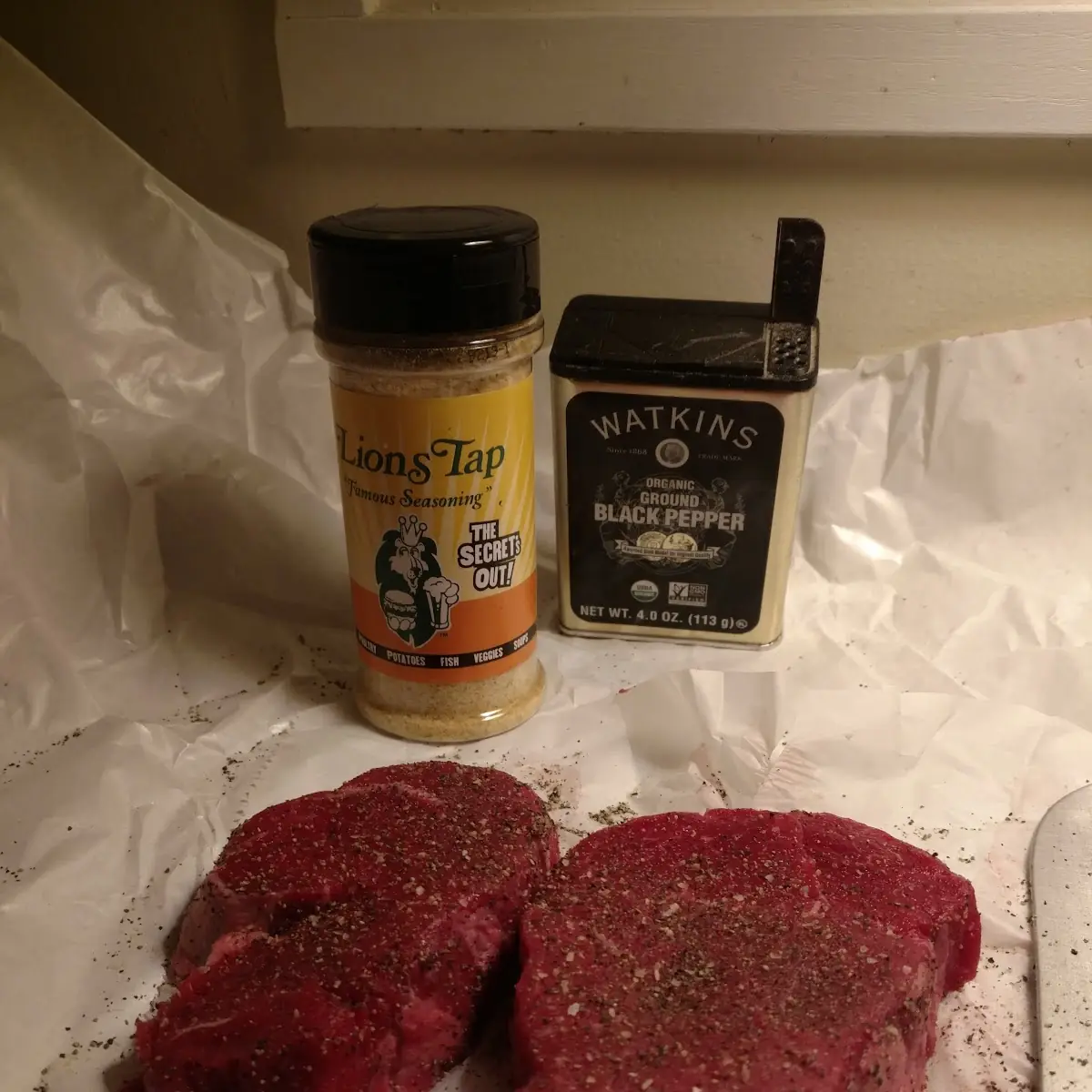 At Home with the Lions Tap Meat Sprinkles