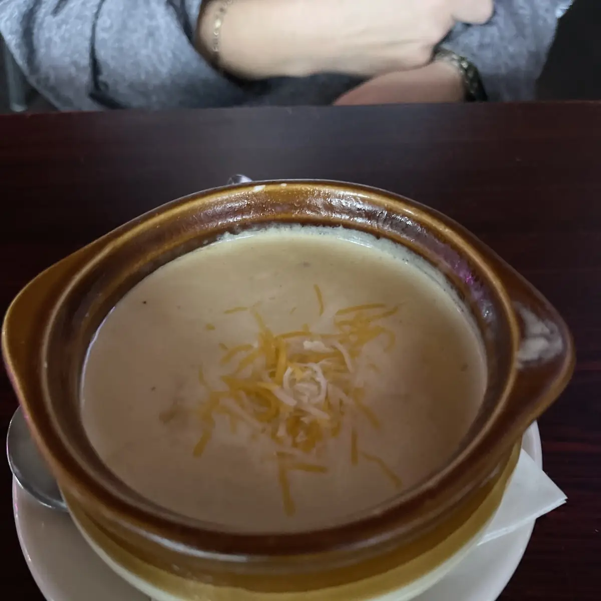 Guinness Bacon Cheddar Soup