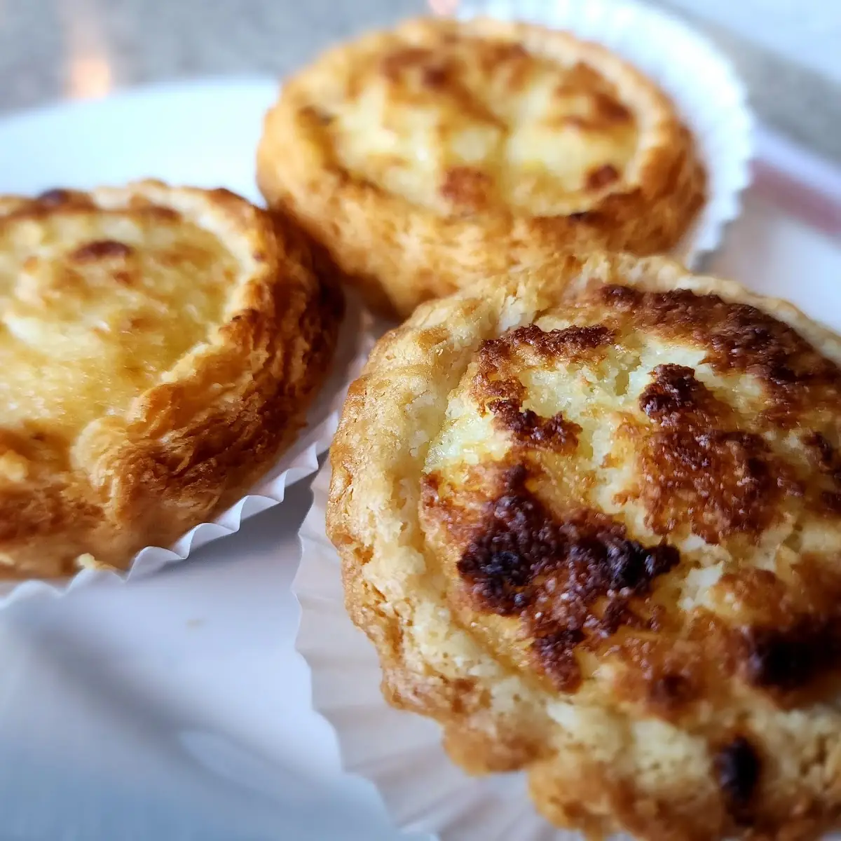 Baked Egg Custard Tart