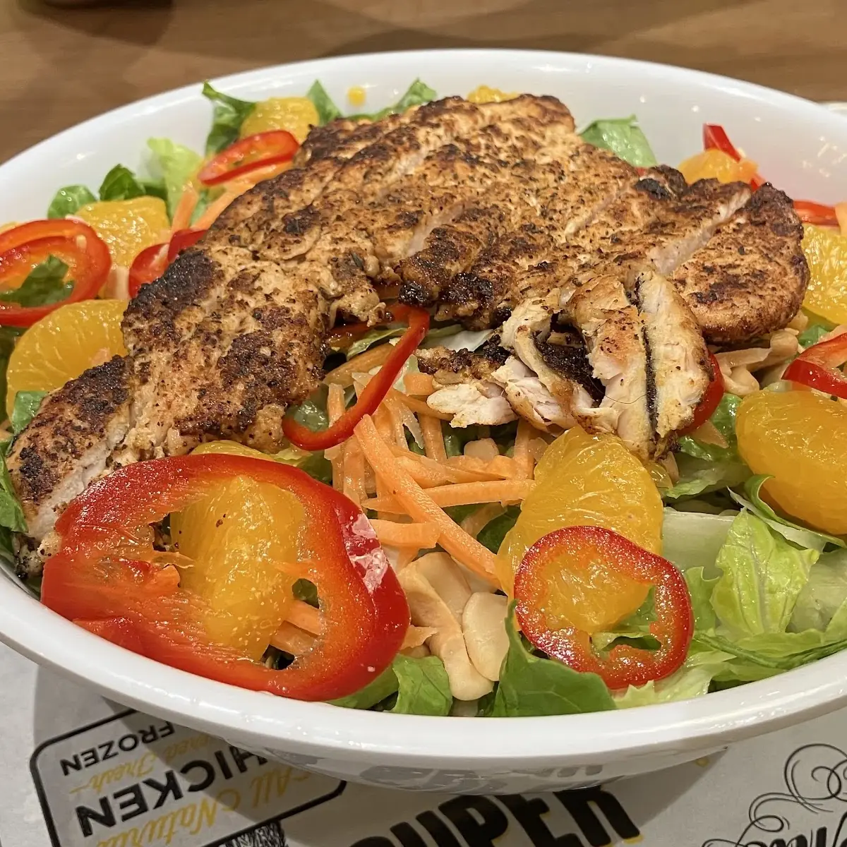 Grilled Chicken Caesar Salad