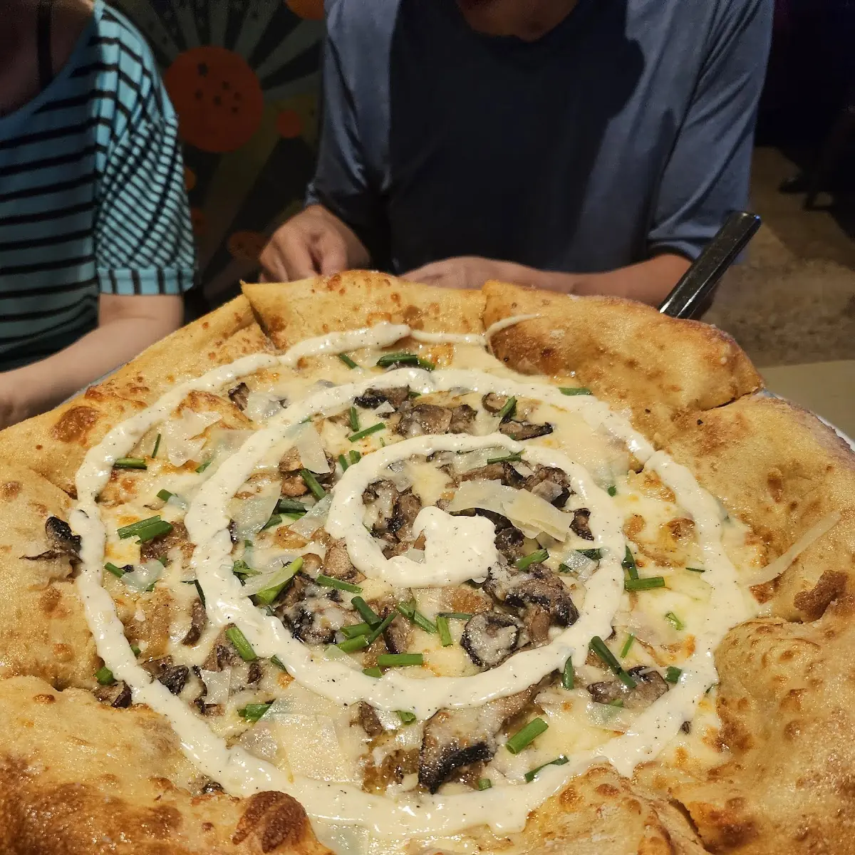 Holy Shiitake Mushroom Pizza