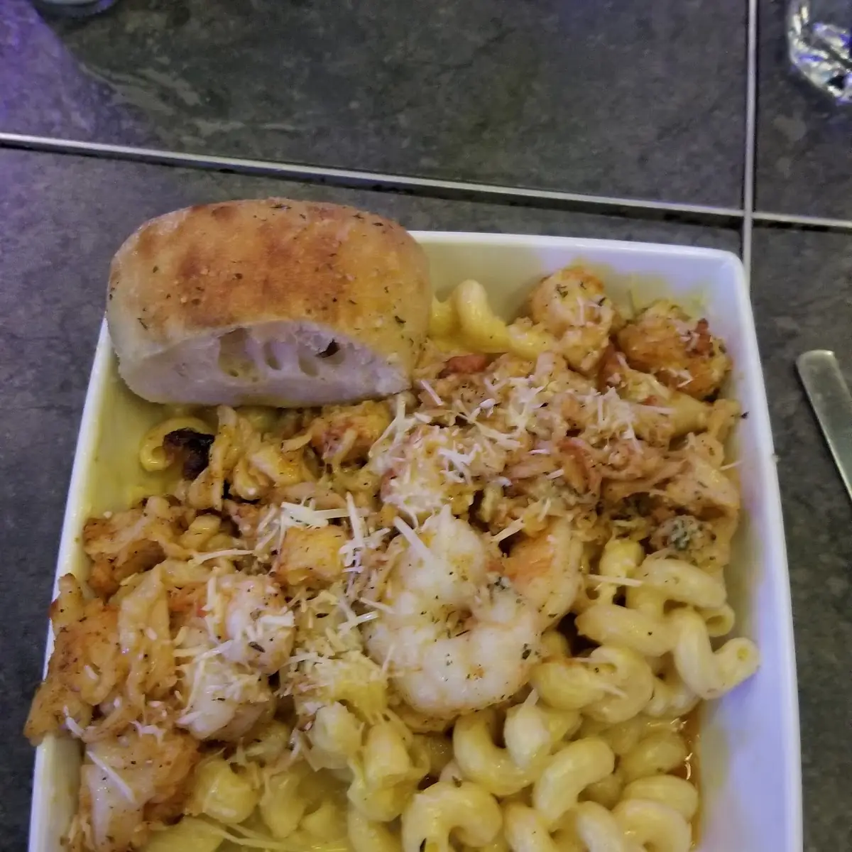 Seafood Mac and Cheese