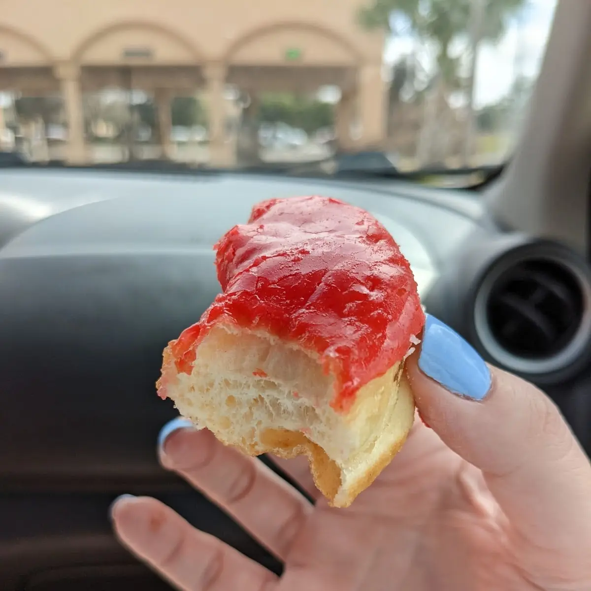 Strawberry Filled Donut