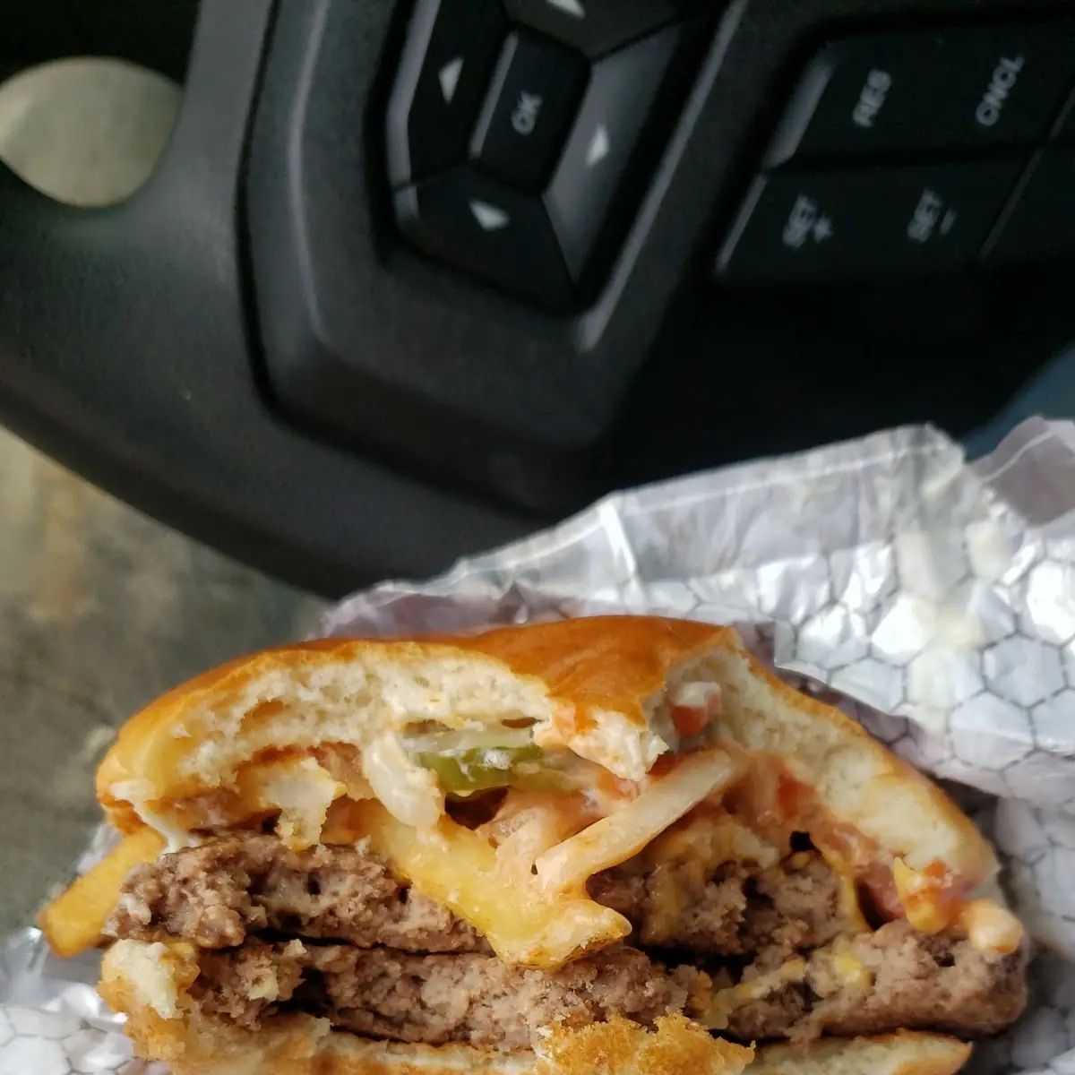 Daves Double Cheeseburger