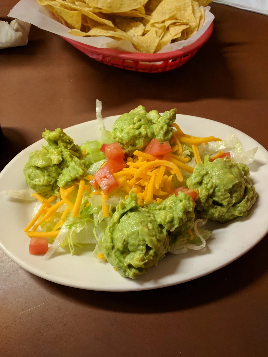 Taco Salad WL Guacamole