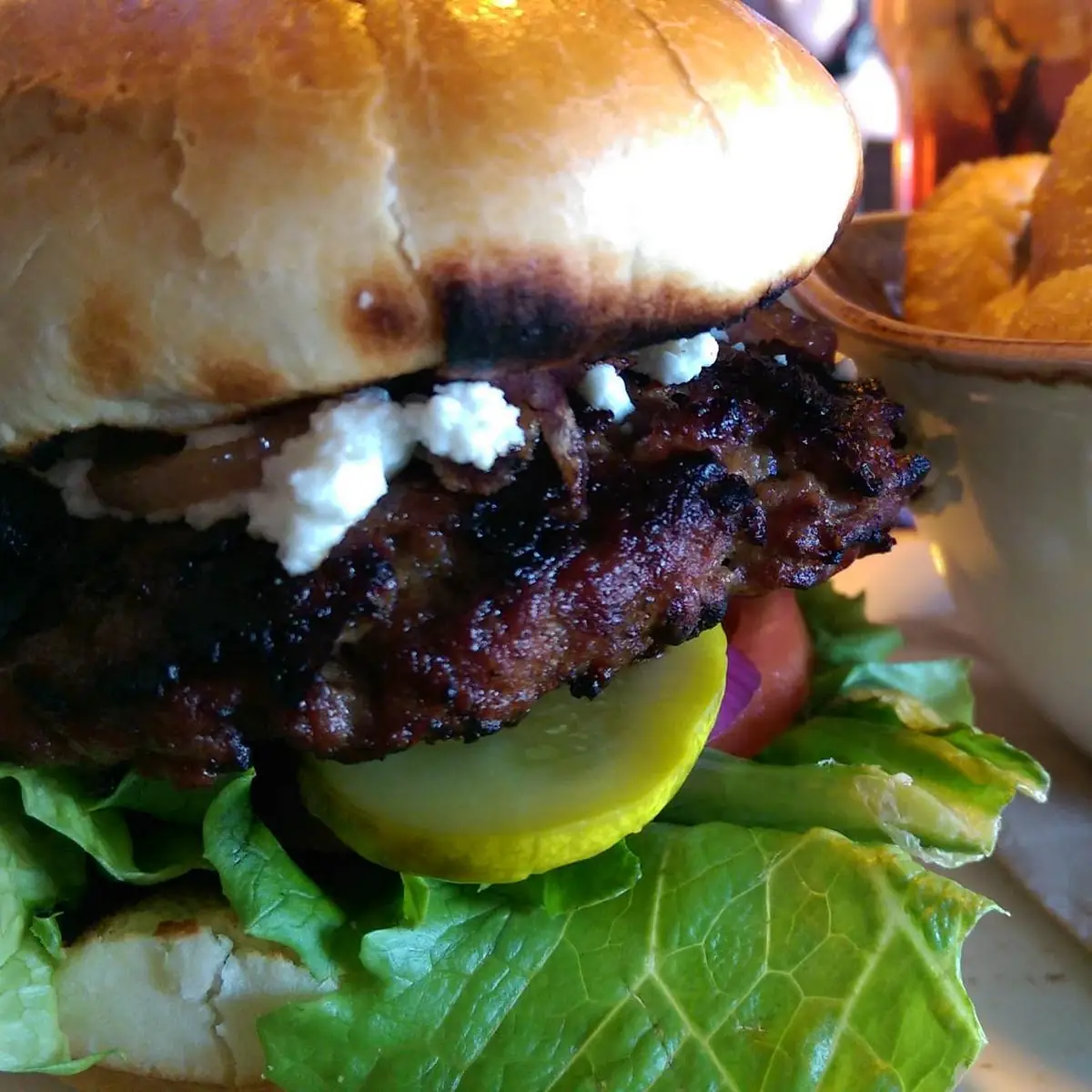 Blue Cheese Burger, Bad Dog Sarnia