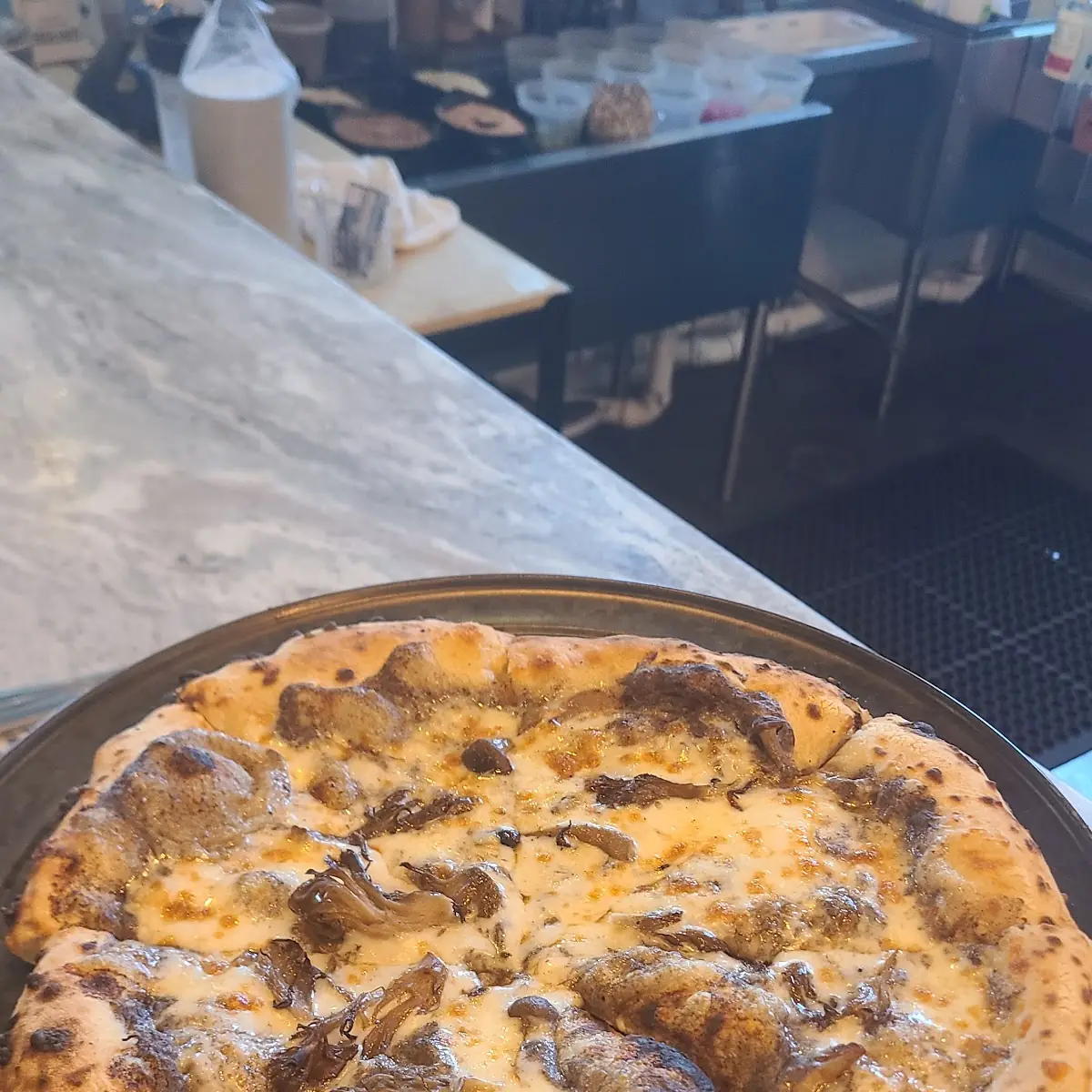 Mushroom Pizza